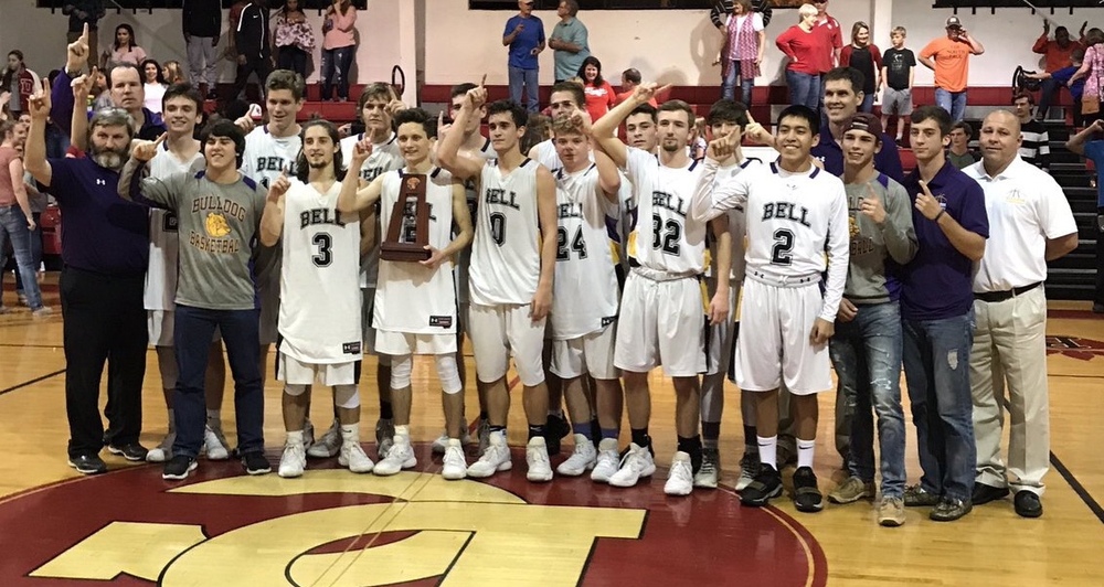 Congratulations to the BHS Boys Varsity Basketball team on their district win!