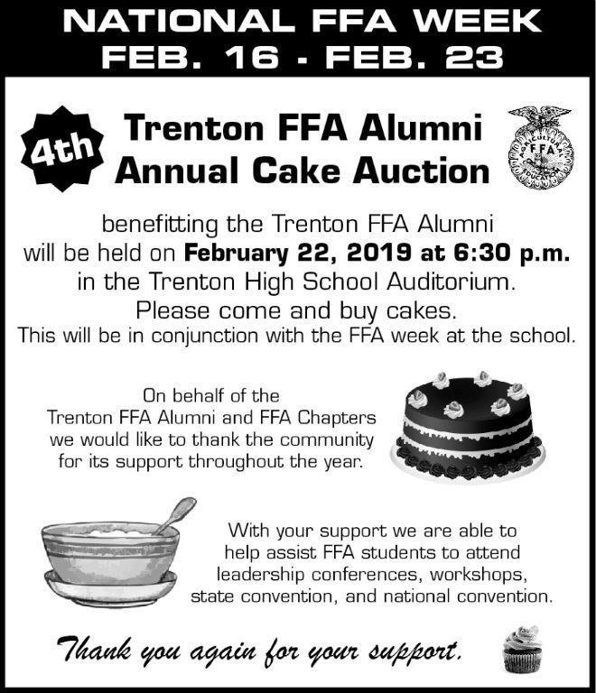 FFA Cake Auction
