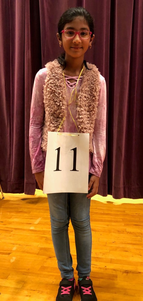 District Spelling Bee Winner!