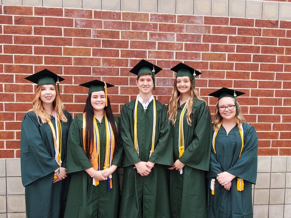 BHS Students Graduating with their Associate of Arts Degrees