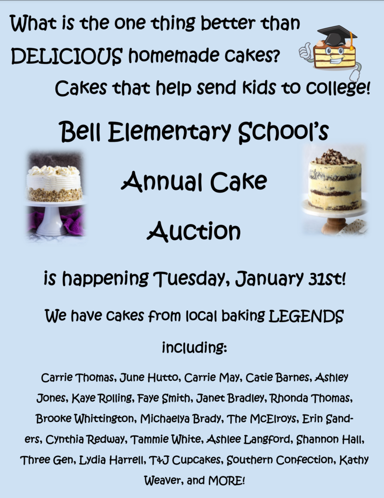 BES Cake Auction