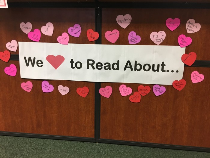 We love to read about _____